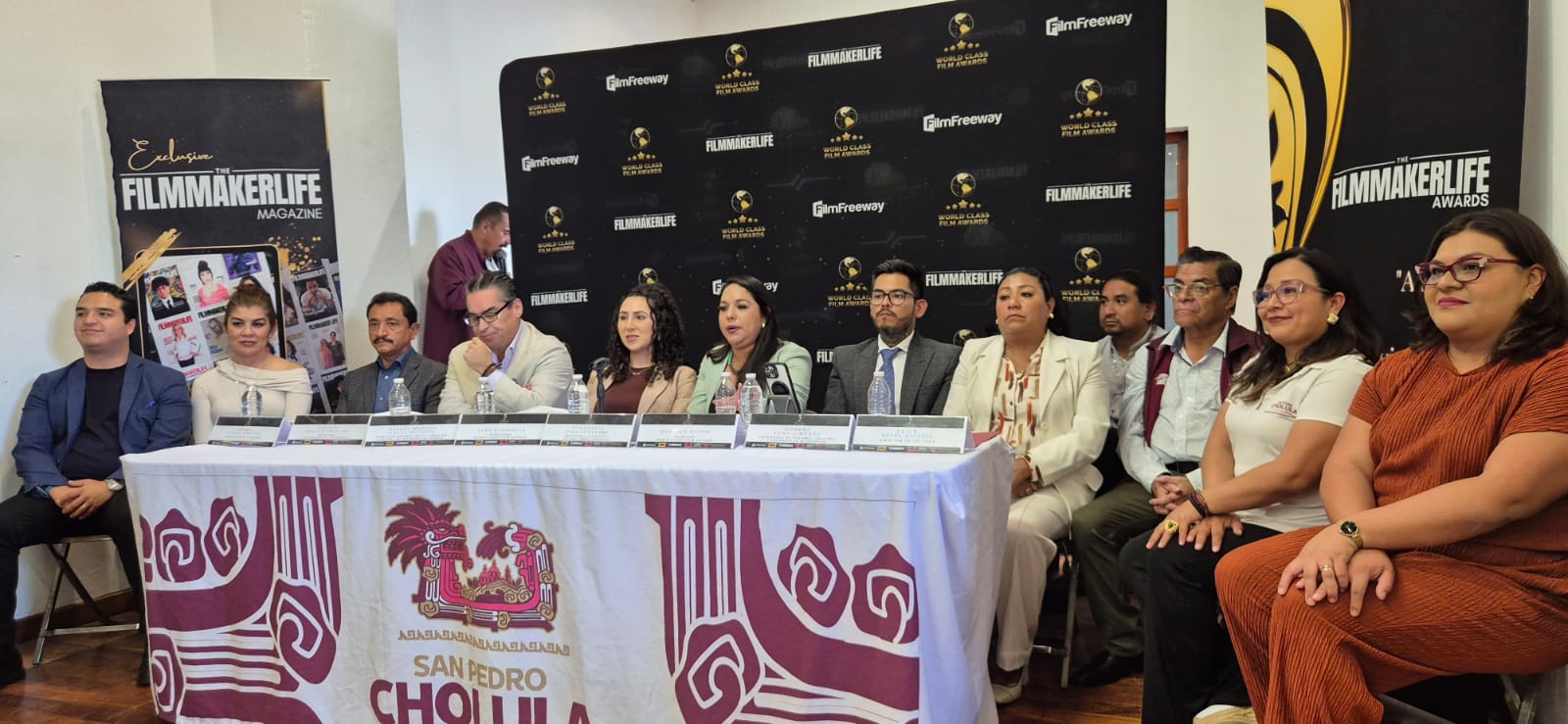 Por primera vez World Class Film Awards en San Pedro Cholula