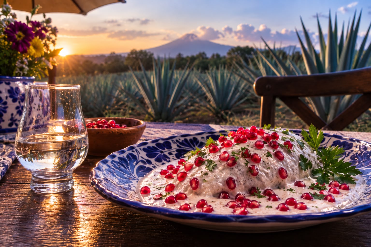 Atlixco lleva el chile en nogada a una nueva mesa: ahora el mezcal también forma parte de la experiencia