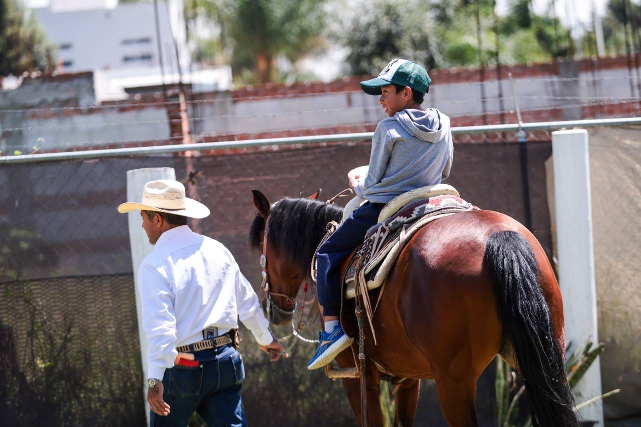 Lupita Cuautle amplía servicios de rehabilitación con programa de equinoterapia