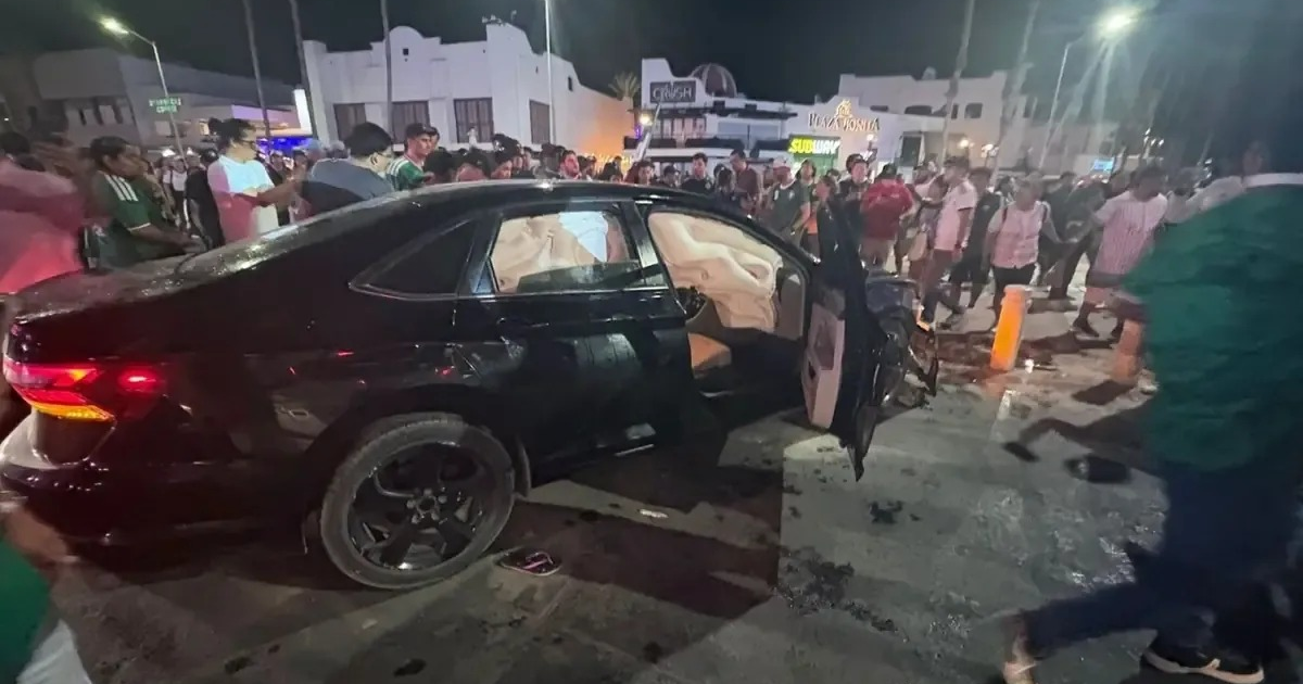 Conductor involucrado en atropellamiento durante festejos del Mundial 2026 en Los Cabos