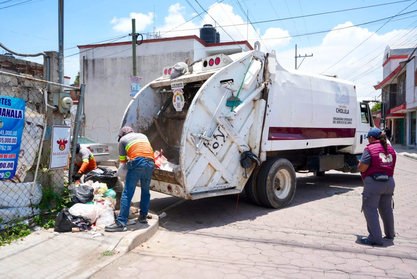 Programa “Transformación en Marcha”: Mejoramiento urbano a barrios de San Pedro Cholula