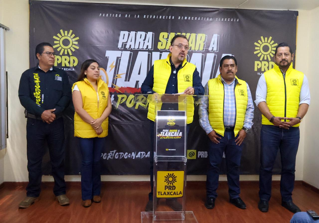 PRD arremete contra vocero estatal; alista nueva queja ante ITE por uso indebido de recursosPRD arremete contra vocero estatal; alista nueva queja ante ITE por uso indebido de recursos