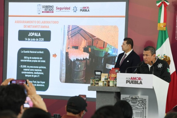 Desmantelan narcolaboratorio en Jopala; generaba 2 mil 400 mdp anuales