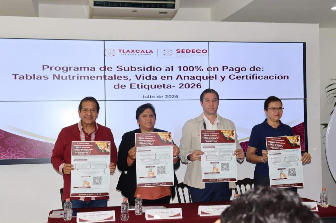 Productores de Tlaxcala reciben apoyos para certificaciones alimentarias.