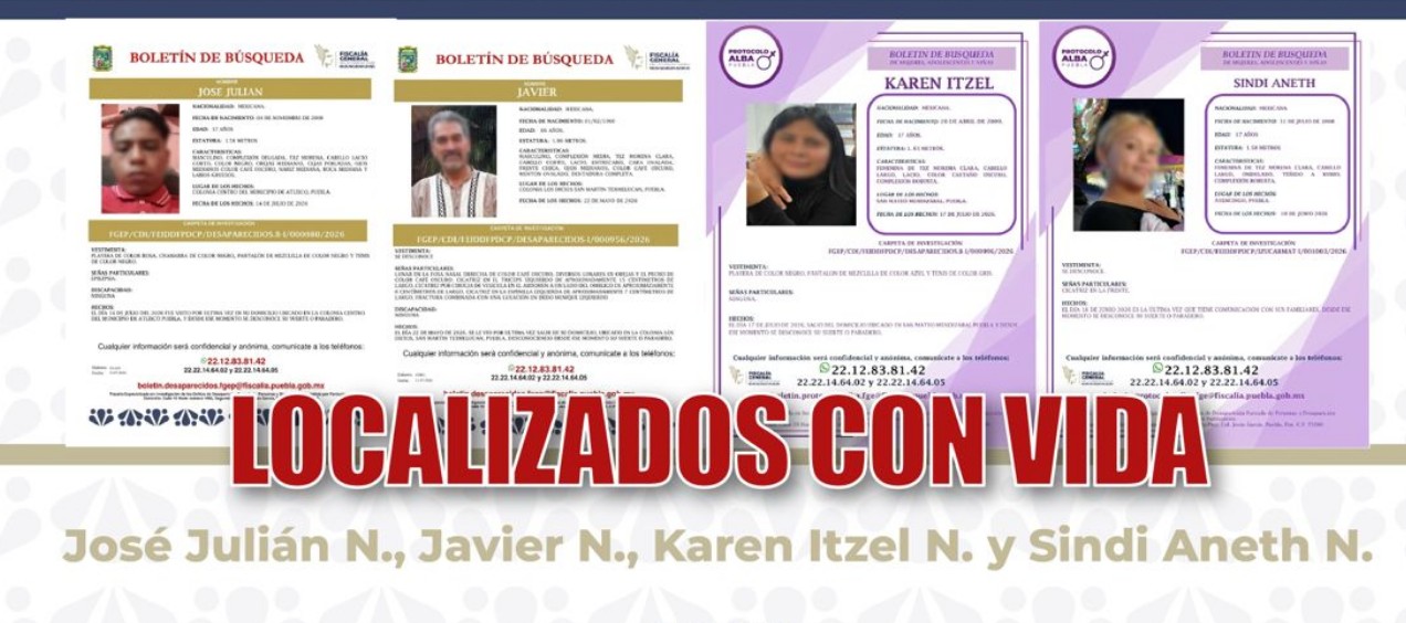 Personal de la Fiscalía de Puebla durante labores de búsqueda de personas.