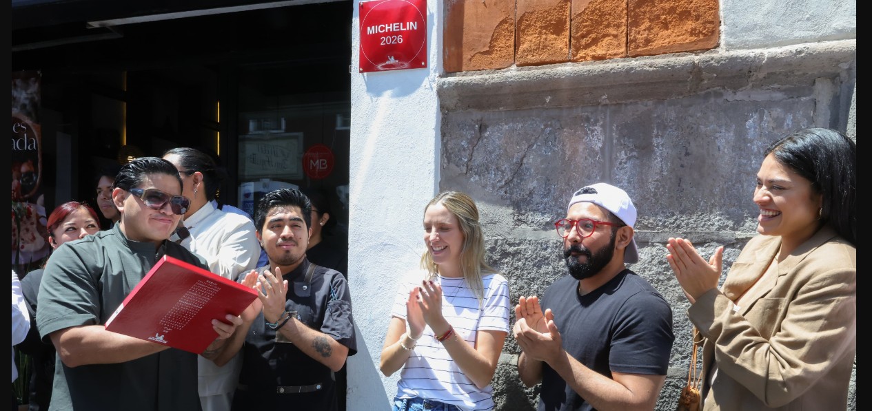 Entrega de placas Michelin 2026 a restaurantes de Puebla.