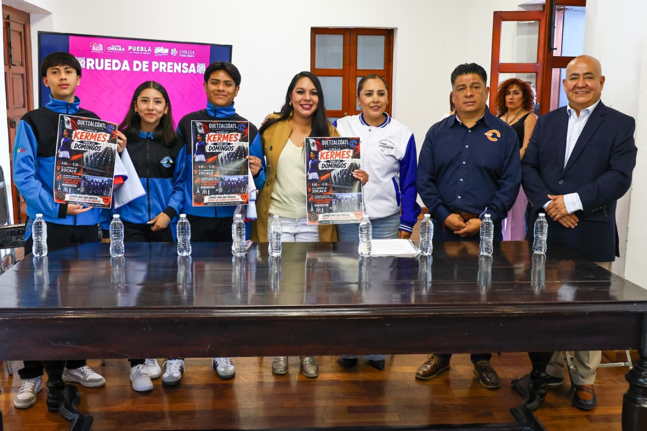Tonantzin Fernández impulsa el talento juvenil con apoyo a la Marching Band Quetzalcóatl