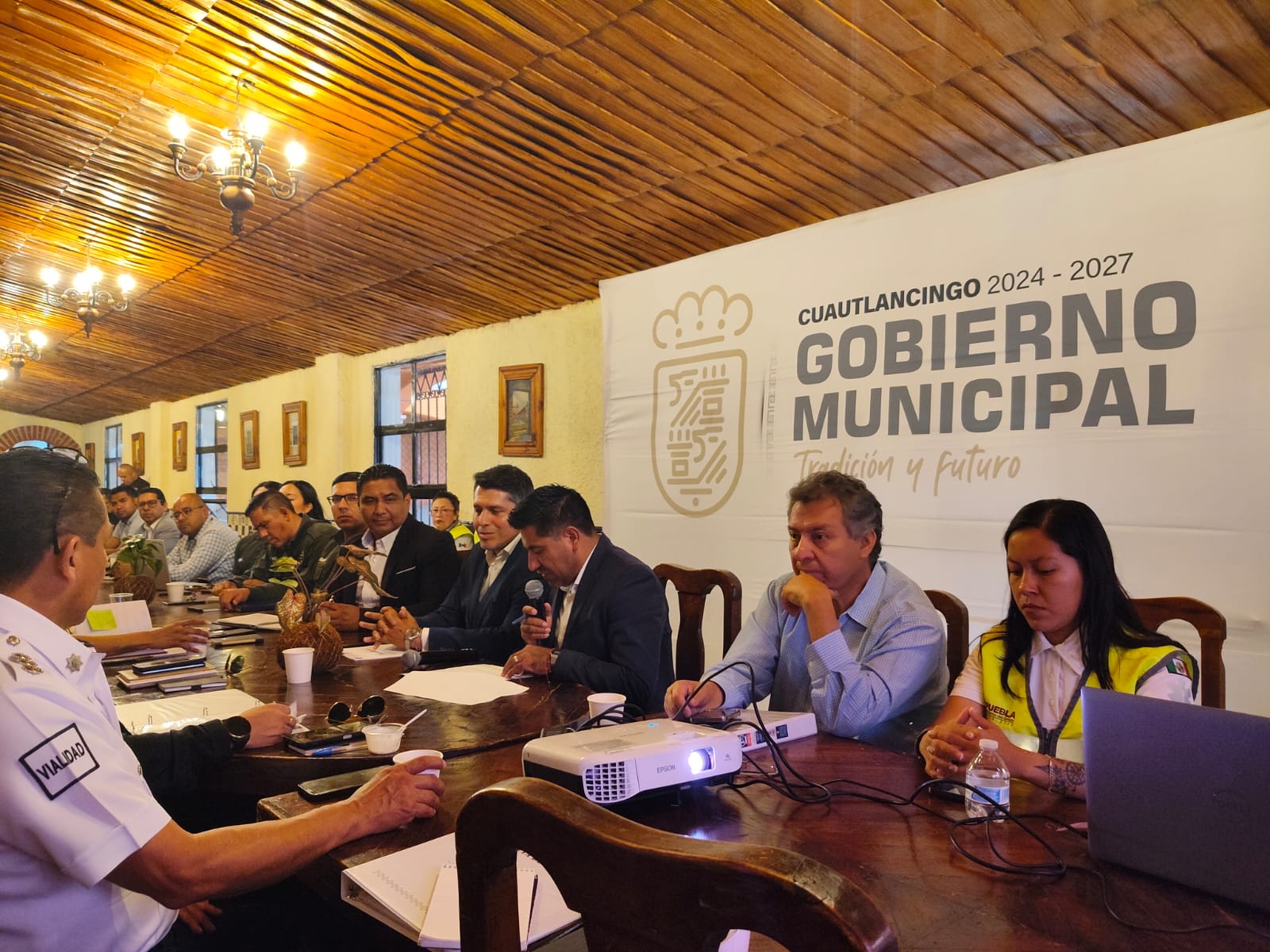 Cuautlancingo fortalece la coordinación metropolitana para mejorar la atención en accidentes viales