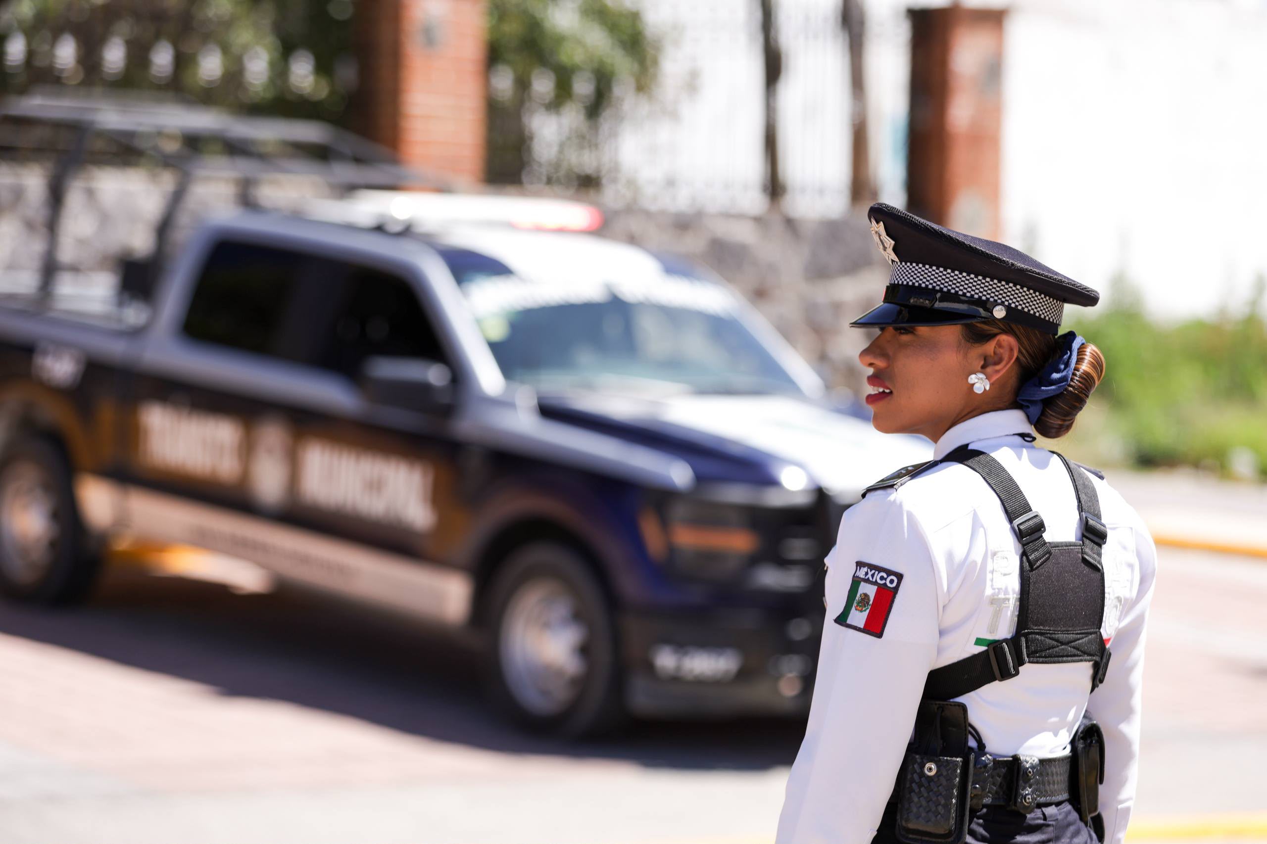 Refuerza San Andrés Cholula la seguridad con motivo del periodo vacacional