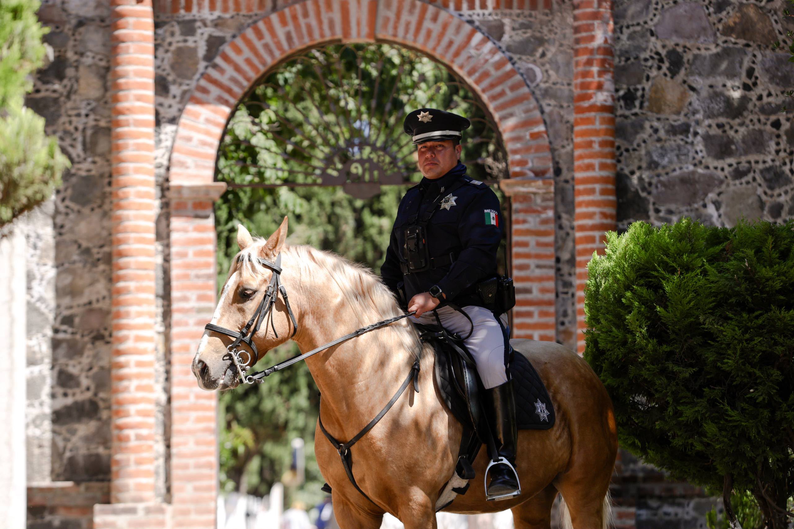 Refuerza San Andrés Cholula la seguridad con motivo del periodo vacacional