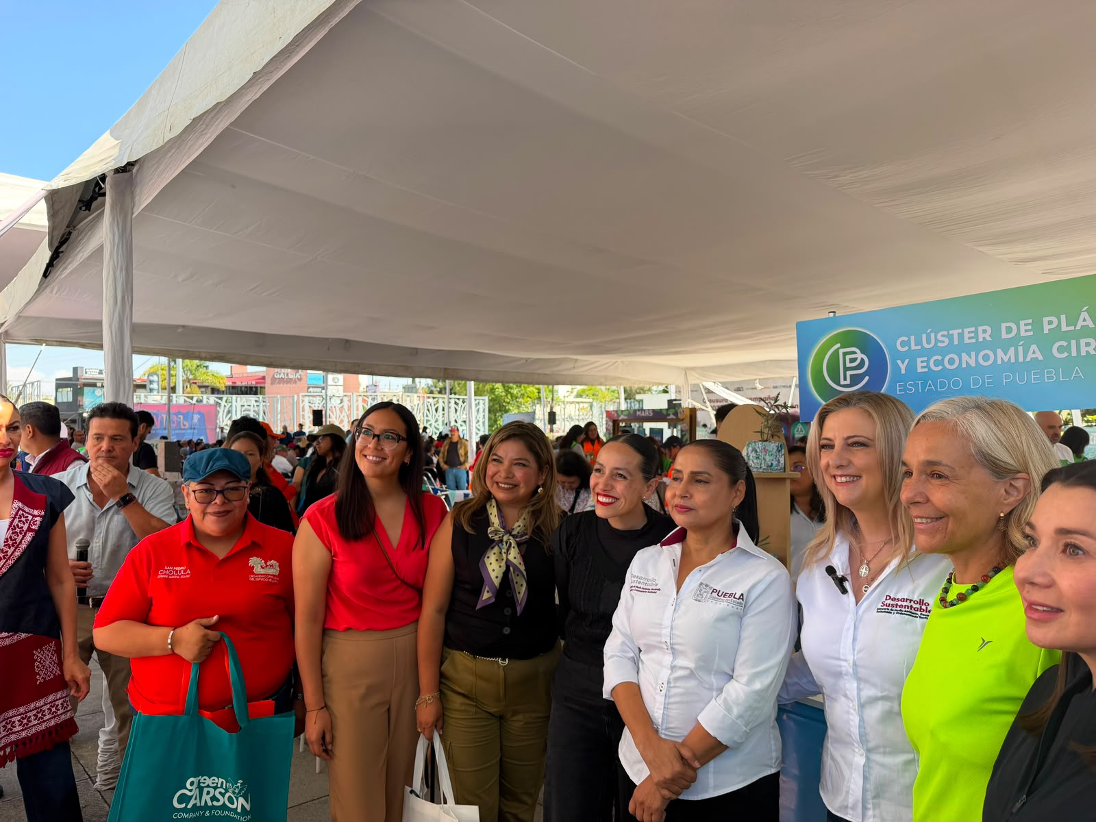Organismo Operador del Servicio de Limpia dona más de 100 kilogramos de plásticos flexibles durante la primera edición del Flextival 11 en Puebla