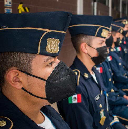 Funcionarios de la SEPE hablan sobre escuelas militarizadas en Tlaxcala.