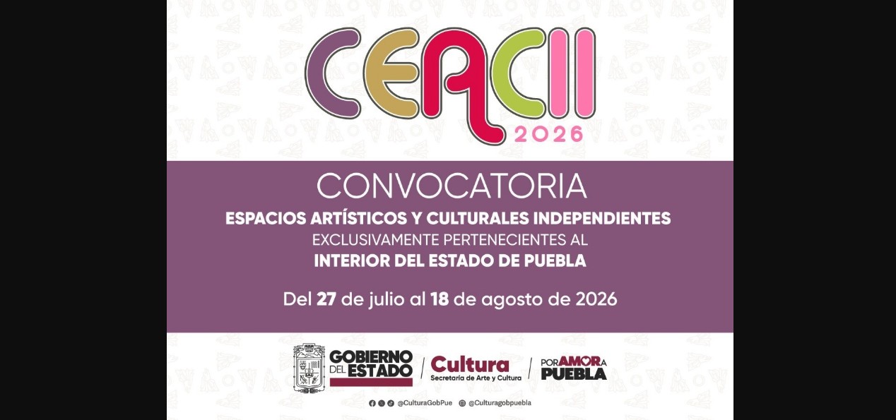 Espacio cultural independiente durante una actividad artística en Puebla.