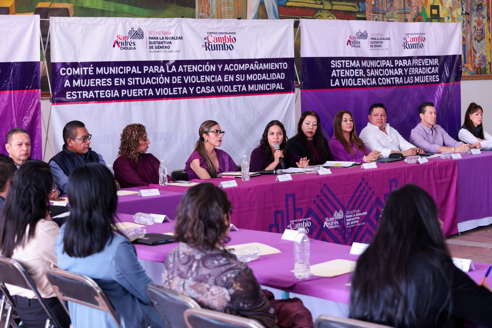 San Andrés Cholula fortalece acciones para garantizar la igualdad sustantiva y una vida libre de violencia para las mujeres
