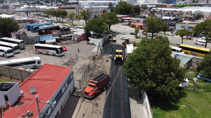 A inicios de 2027 concluirá pavimentación de calles en Puebla 