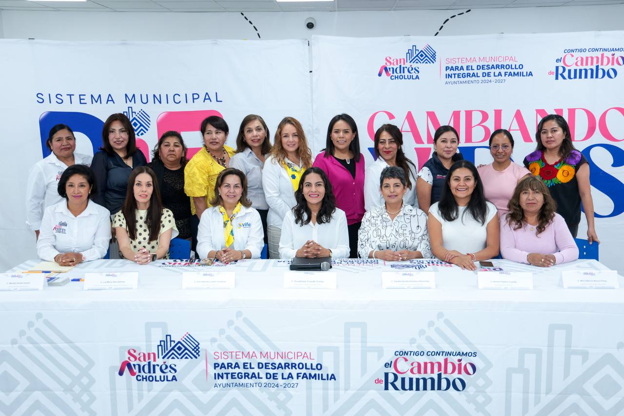 Suma Lupita Cuautle esfuerzos para brindar más apoyos a familias de San Andrés Cholula