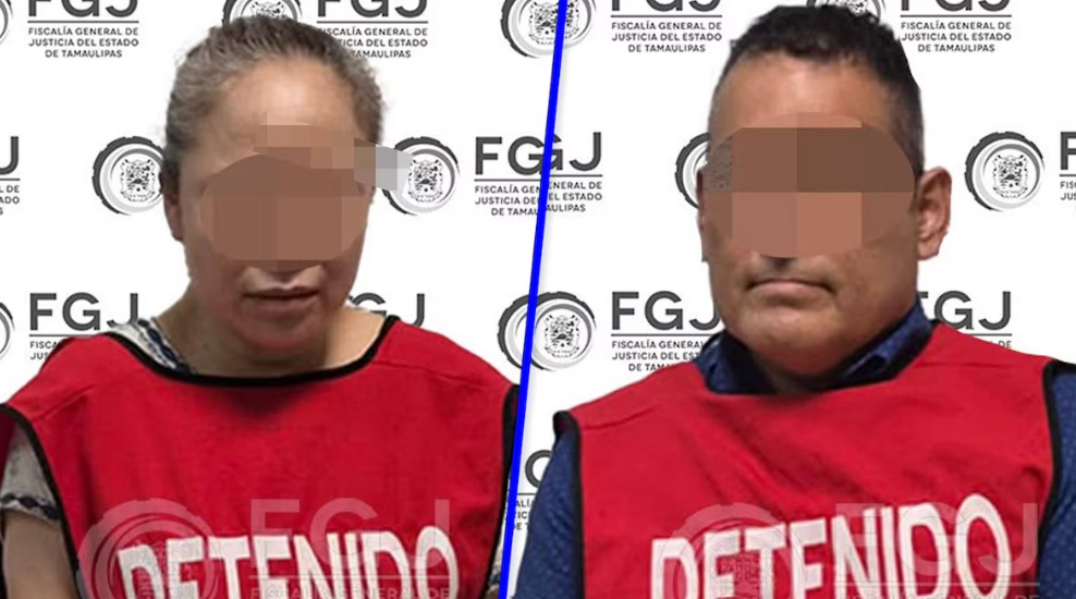 Autoridades durante audiencia por el caso de Dafne Zapata en Tamaulipas.