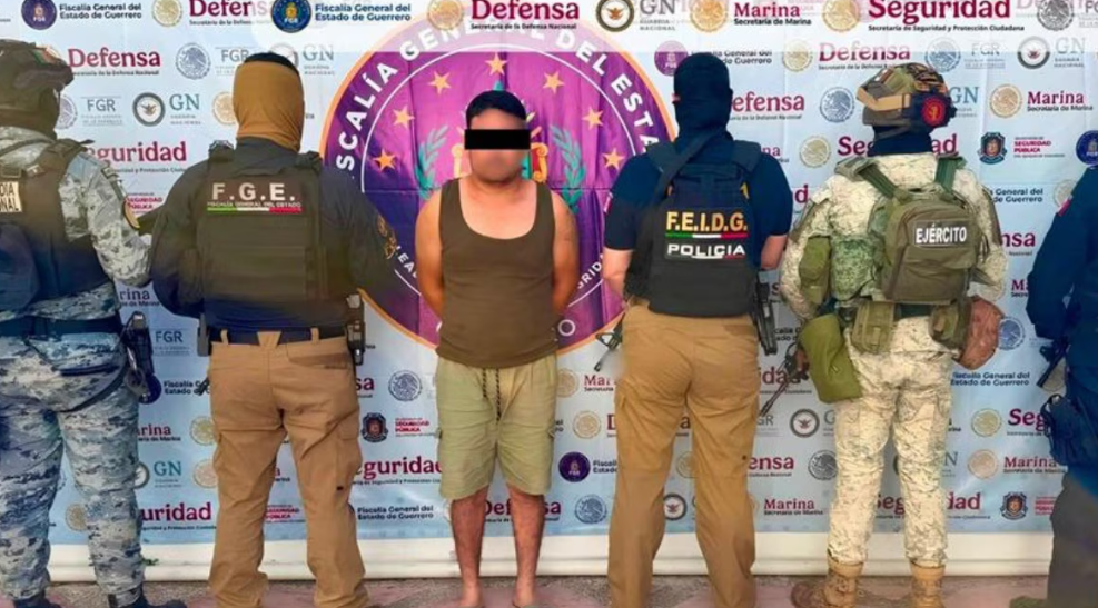 Militares durante operativo de detención en Guerrero.