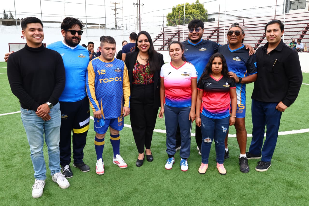 Topos FC Puebla promueve la inclusión a través del deporte en San Pedro Cholula