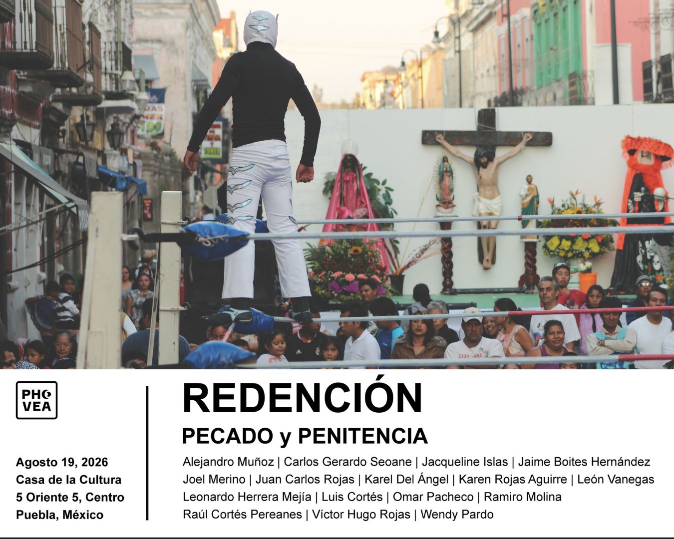 "Redención. Pecado y Penitencia" llegará a la Casa de la Cultura con una exposición fotográfica sobre la fe y las tradiciones