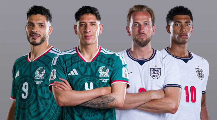 Selección Mexicana y selección de Inglaterra listas para partido del Mundial 2026