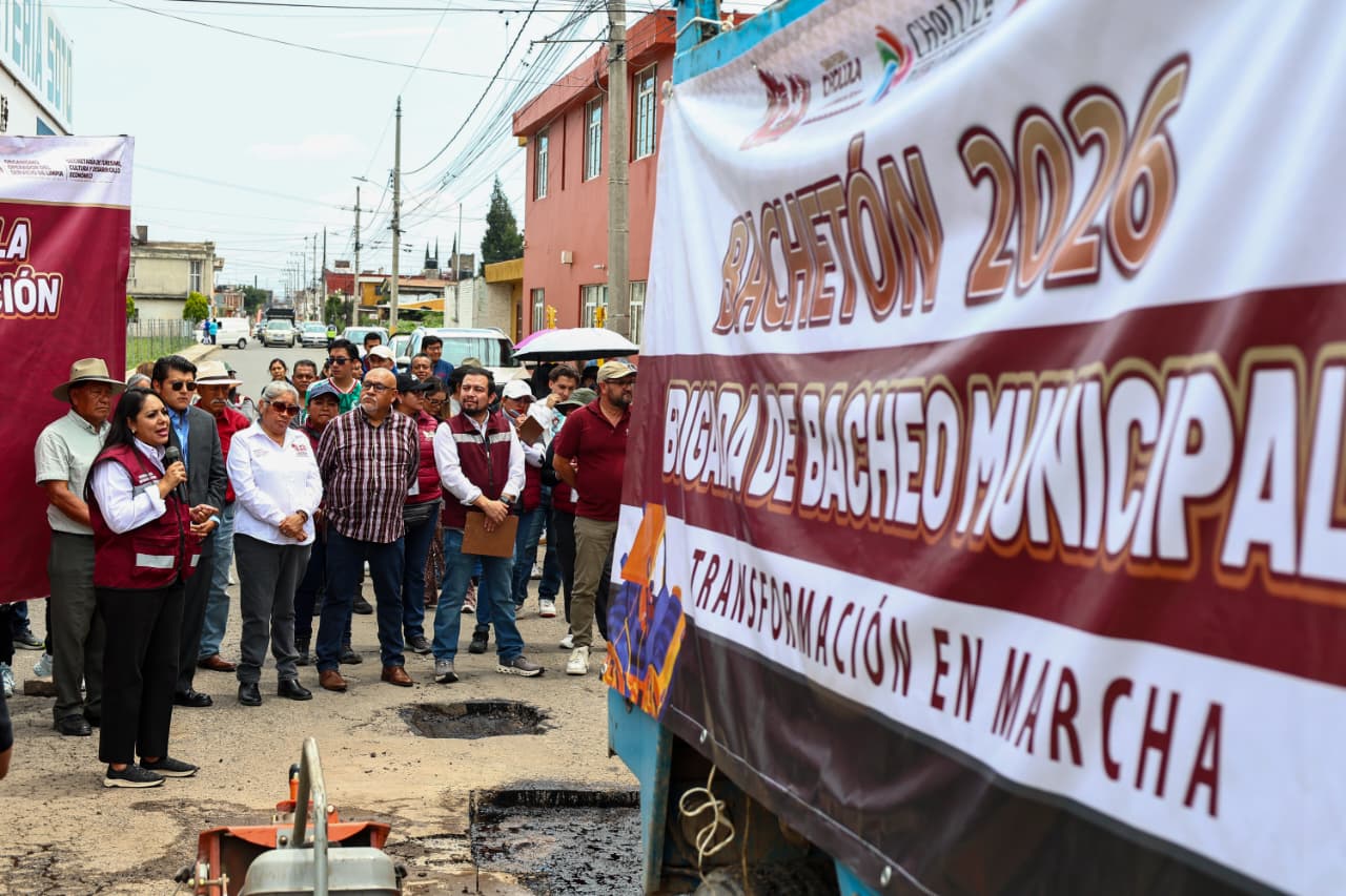 Tonantzin Fernández fortalece las acciones de mantenimiento urbano con la Brigada de la Transformación