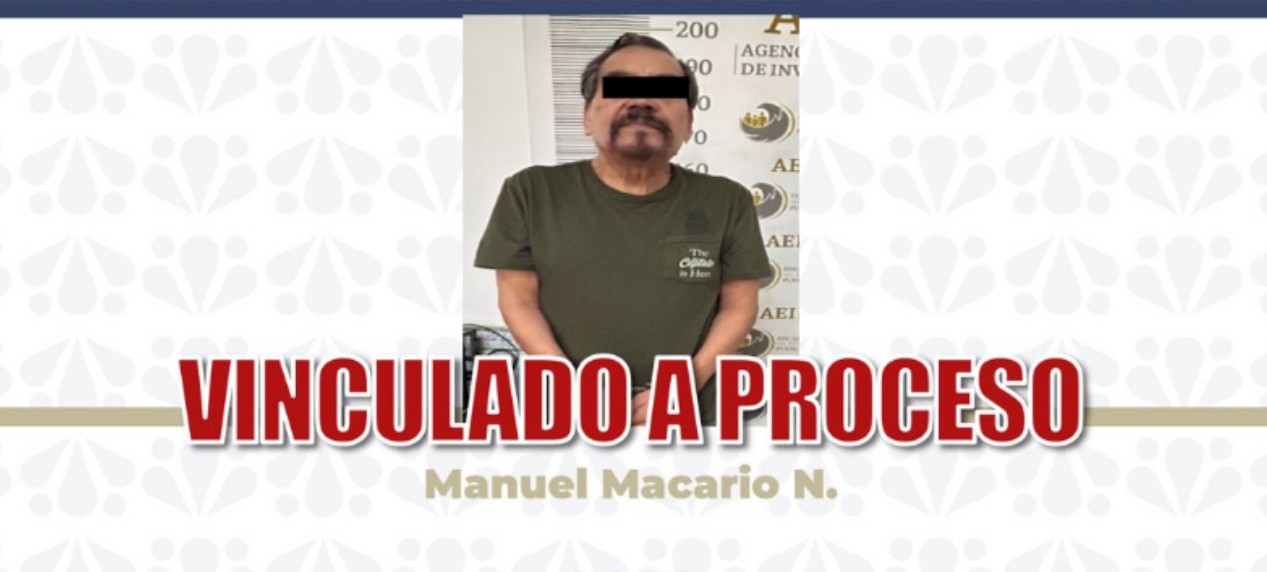 Patrulla de la Fiscalía de Puebla durante una investigación.