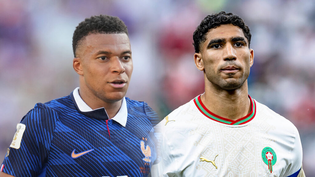 Kylian Mbappé celebra un gol con la selección de Francia.