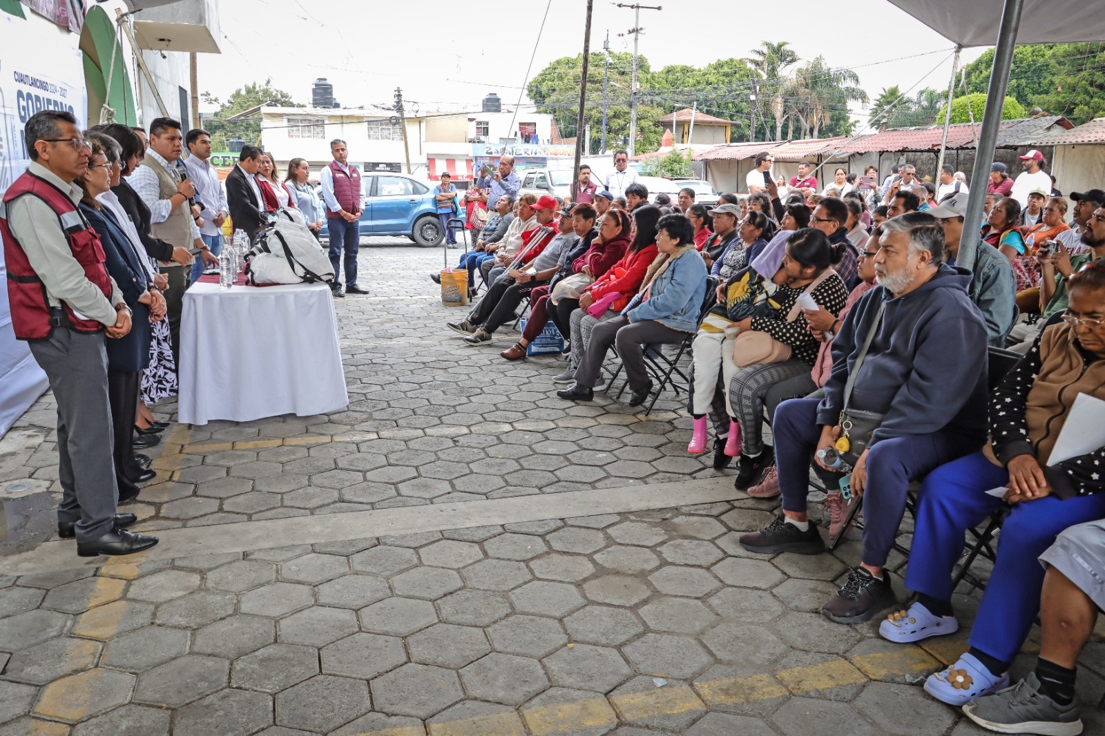 Acercan apoyos alimentarios a familias de Cuautlancingo