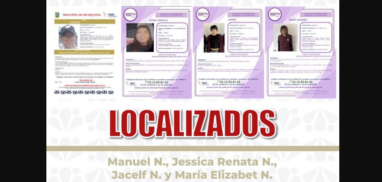 Personal de la Fiscalía de Puebla durante labores de investigación.