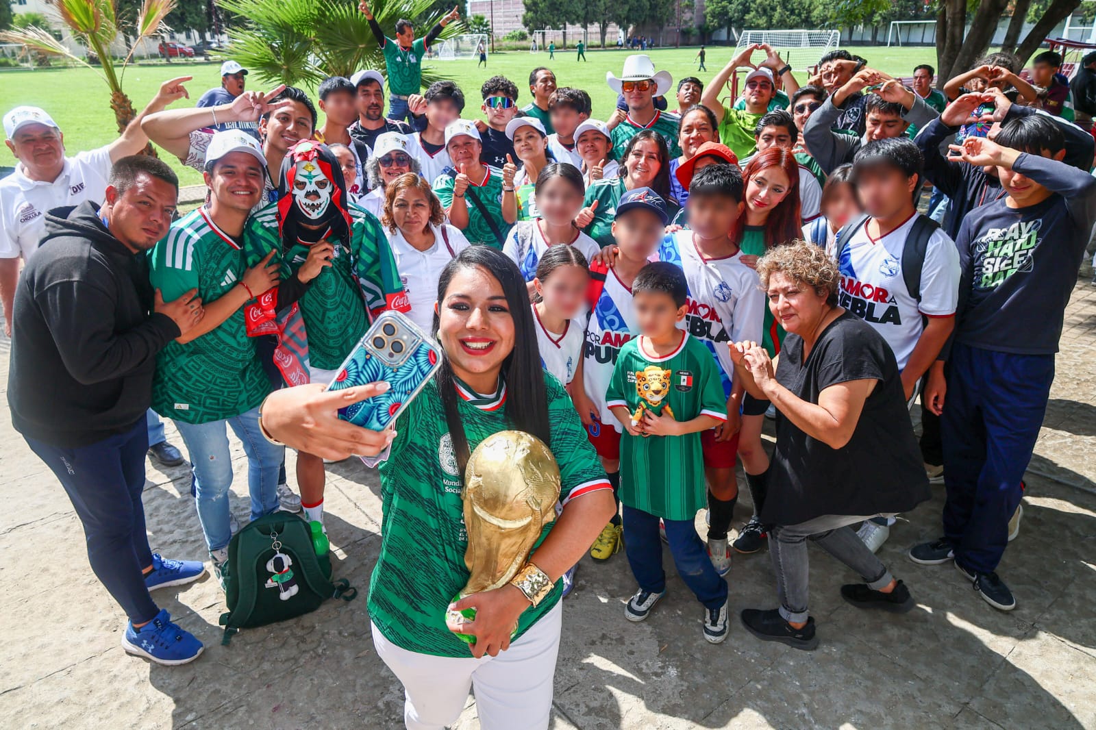 Tonantzin Fernández reafirma su compromiso con la niñez y la juventud al inaugurar el Mundialito Social 2026