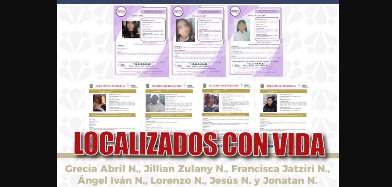 Personal de la Fiscalía de Puebla durante labores de búsqueda.
