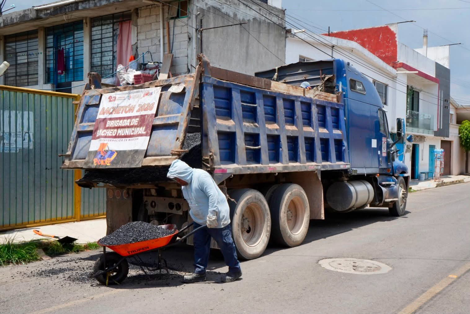 Bachetón llega al Barrio de Jesús para mejorar las condiciones de las vialidades