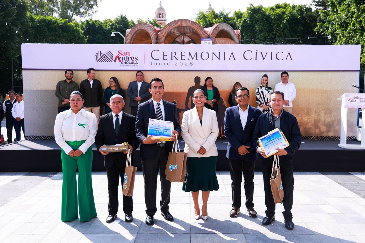 Guadalupe Cuautle llama a fortalecer la unidad, la inclusión y el cuidado del medio ambiente en San Andrés Cholula