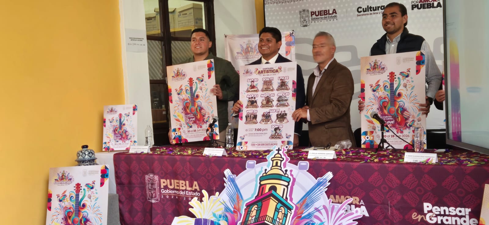 Feria de Cuautlancingo 2026 proyecta más de 60 mil visitantes y una derrama económica superior a 50 mdp