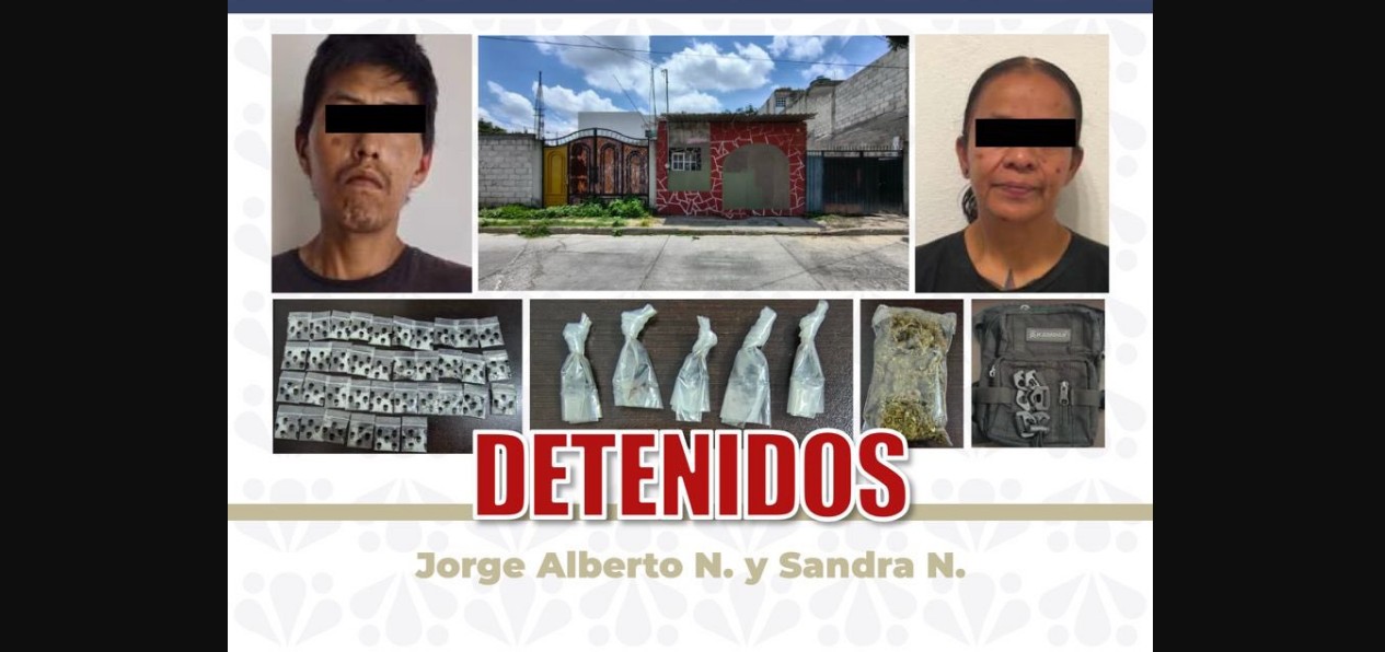 Agentes de la Fiscalía de Puebla durante operativo de seguridad en inmueble de Atlixco