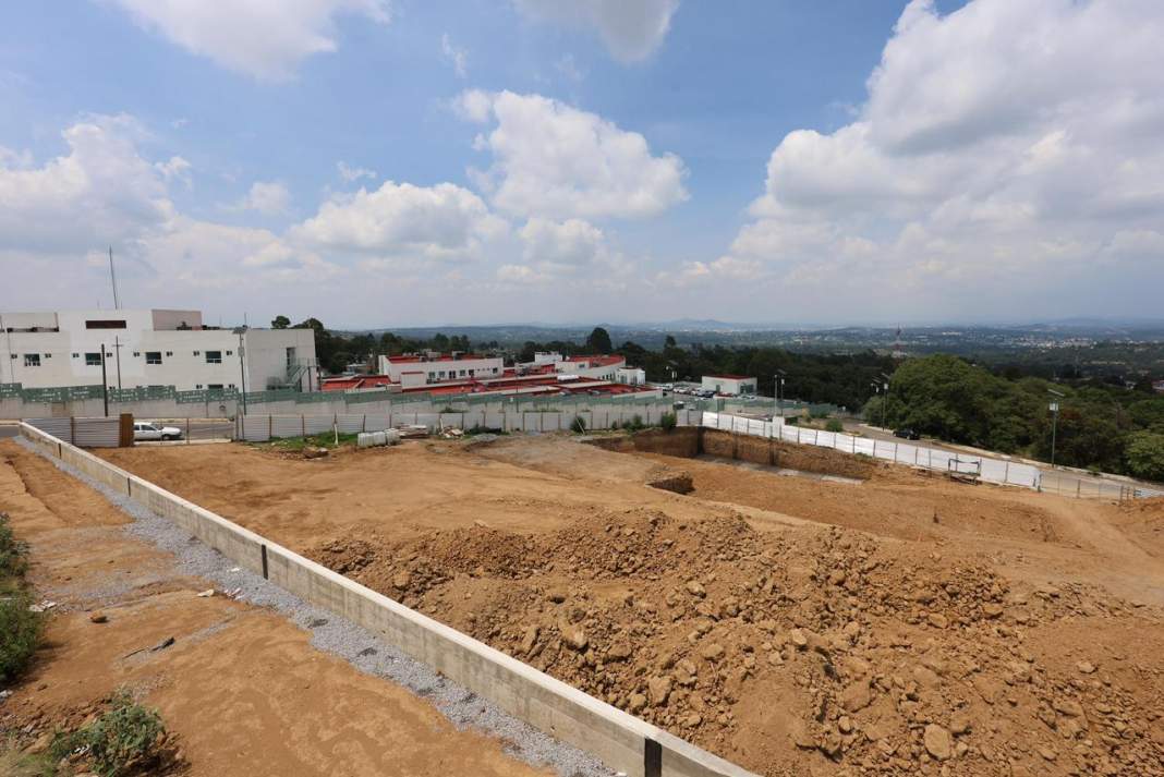 Avances de construcción del Centro de Inteligencia en Salud en Tlaxcala