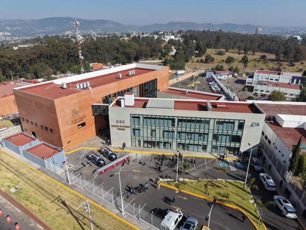 Centro penitenciario y autoridades de seguridad en Tlaxcala