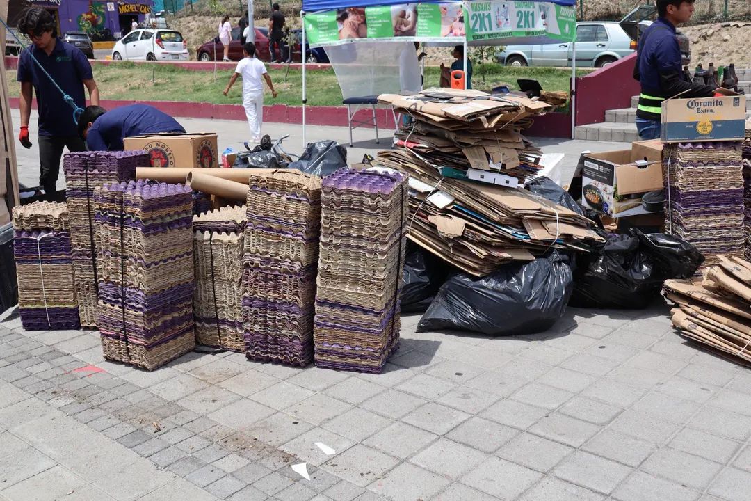 La Ruta del Reciclaje continúa su recorrido por San Pedro Cholula
