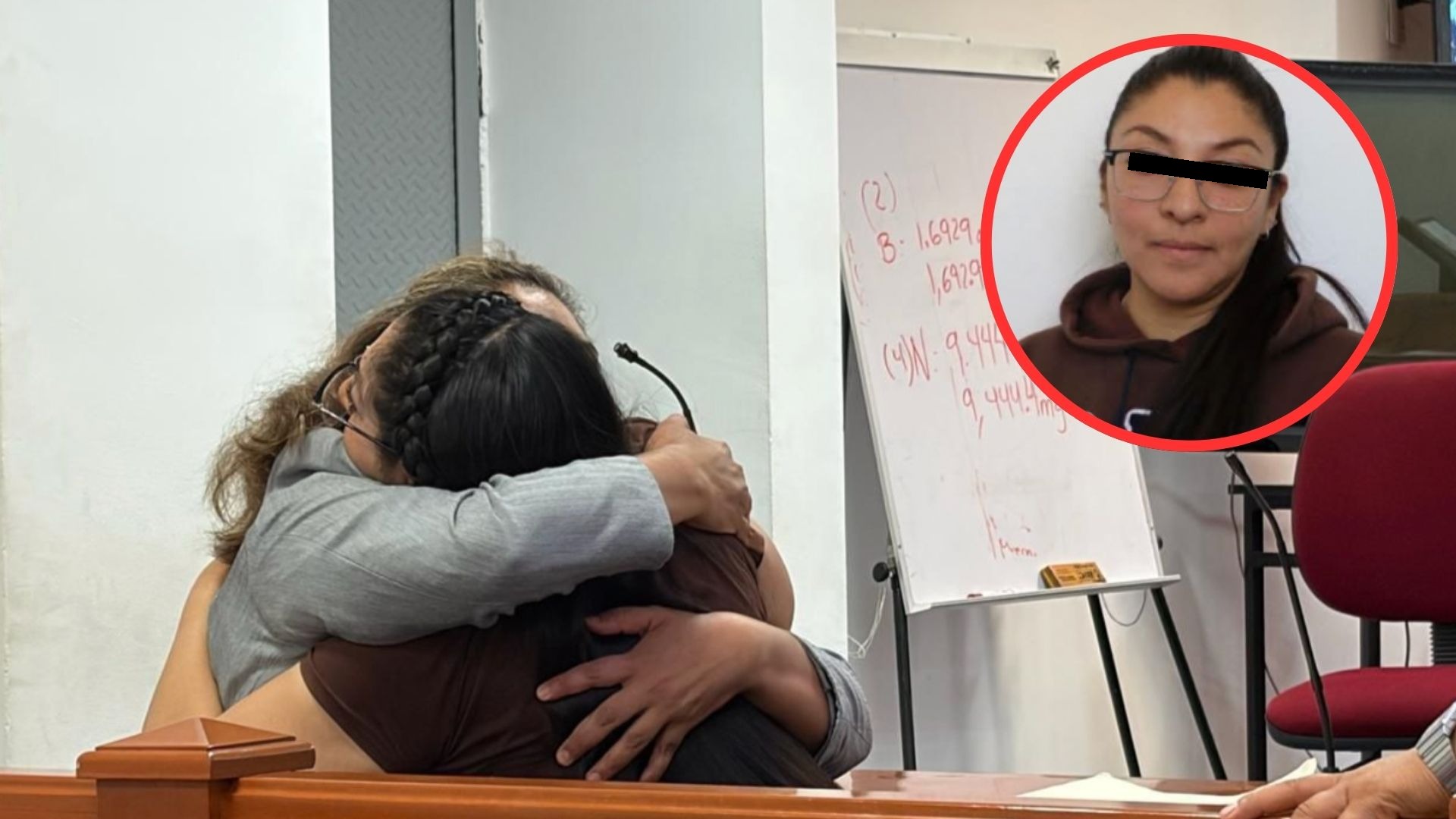 Sandra N. durante proceso judicial en Zacatecas.