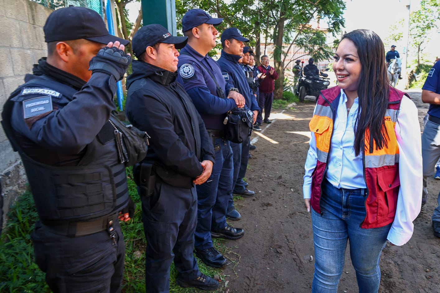 Tonantzin Fernández impulsa acciones para garantizar la seguridad en el Cerro Zapotecas