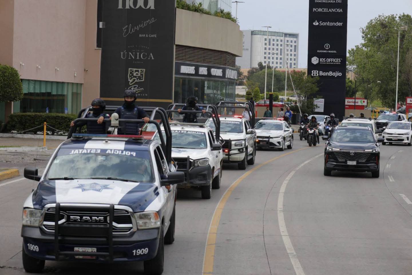 Refuerzan operativo interinstitucional de seguridad en la Vía Atlixcáyotl