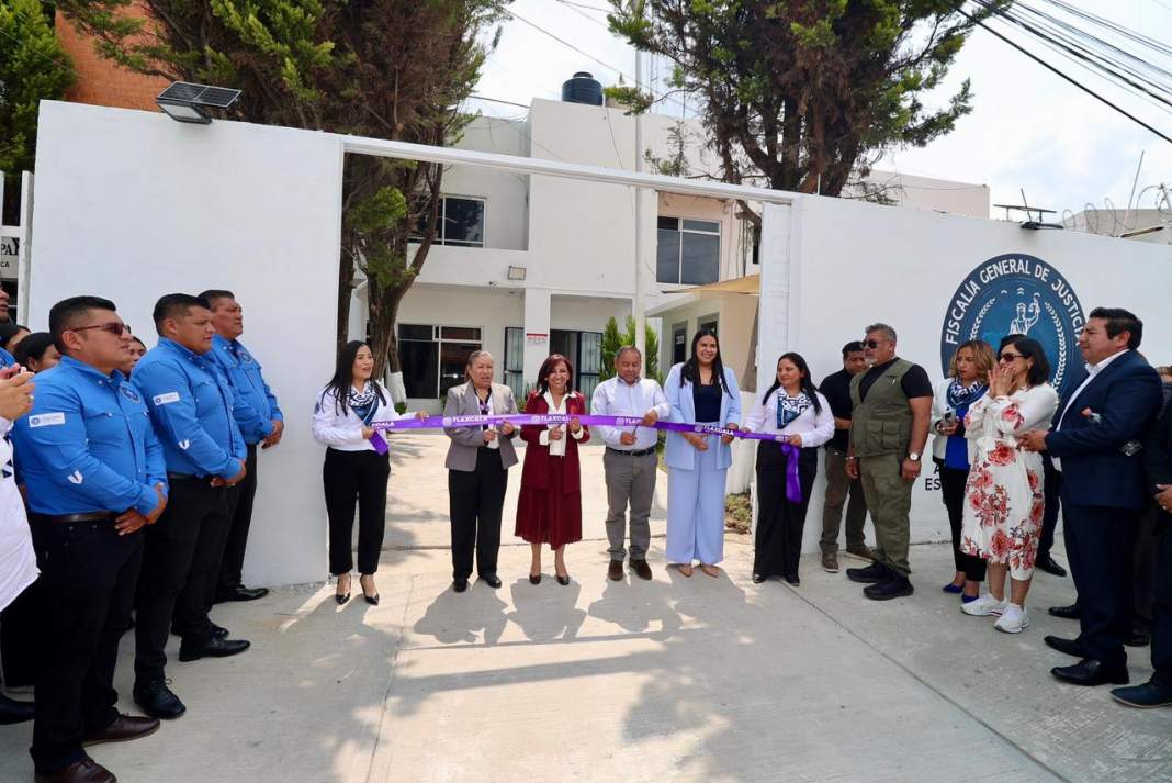 Inauguración de nueva agencia de detenidos en Apizaco.