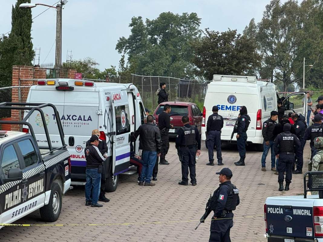 Reporte de seguridad con cifras de homicidios en Tlaxcala