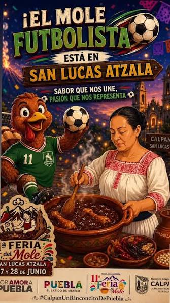 Calpan se llena de sabor con la Feria del Mole 2026 en San Lucas Atzala