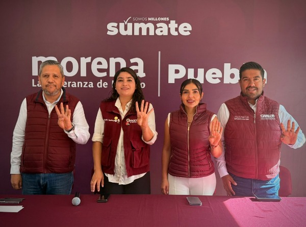 Permitirán reelección en Morena para votaciones del 2027 en Puebla 