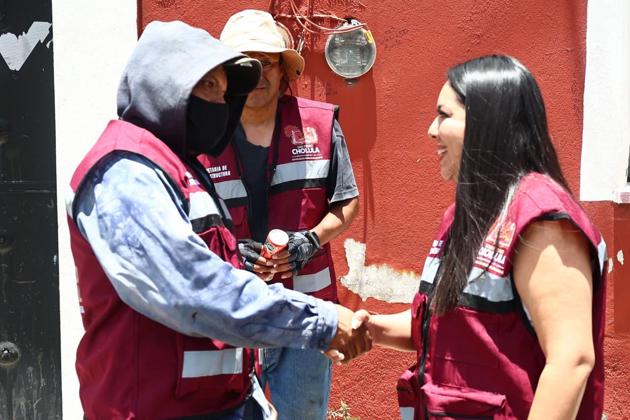 Intensifican labores del Bachetón 2026 en calles de San Pedro Cholula