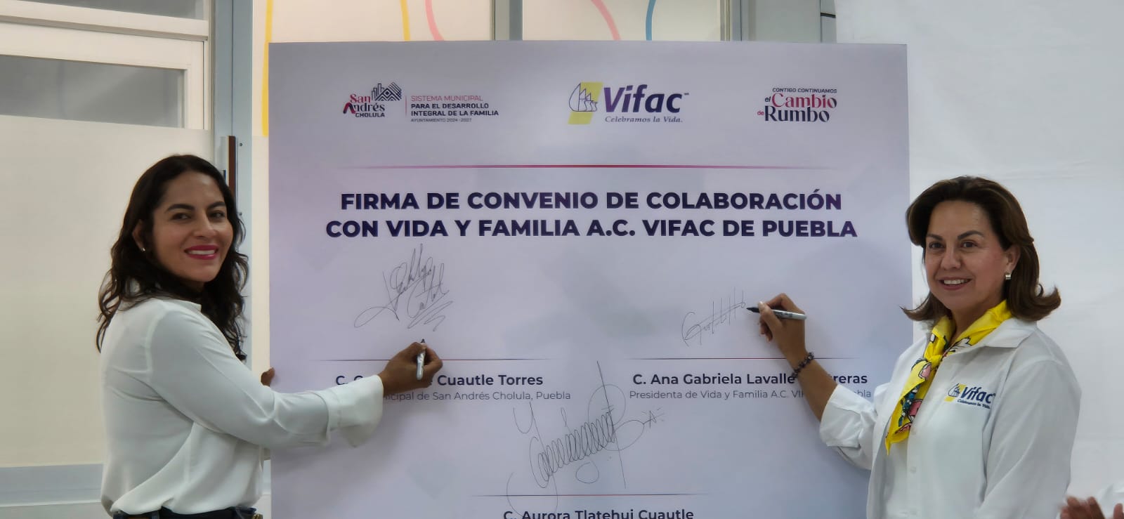 Guadalupe Cuautle consolida red de apoyo social con alianzas a favor de mujeres y familias vulnerables