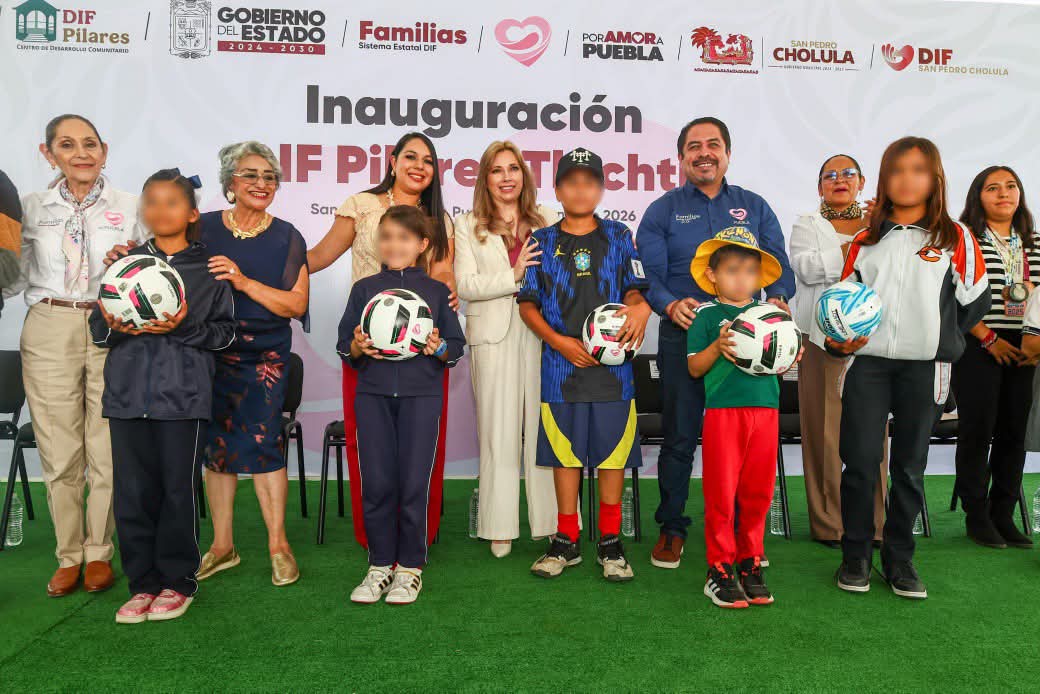 San Pedro Cholula fortalece la atención a las familias con un DIF-Pilares renovado y equipado