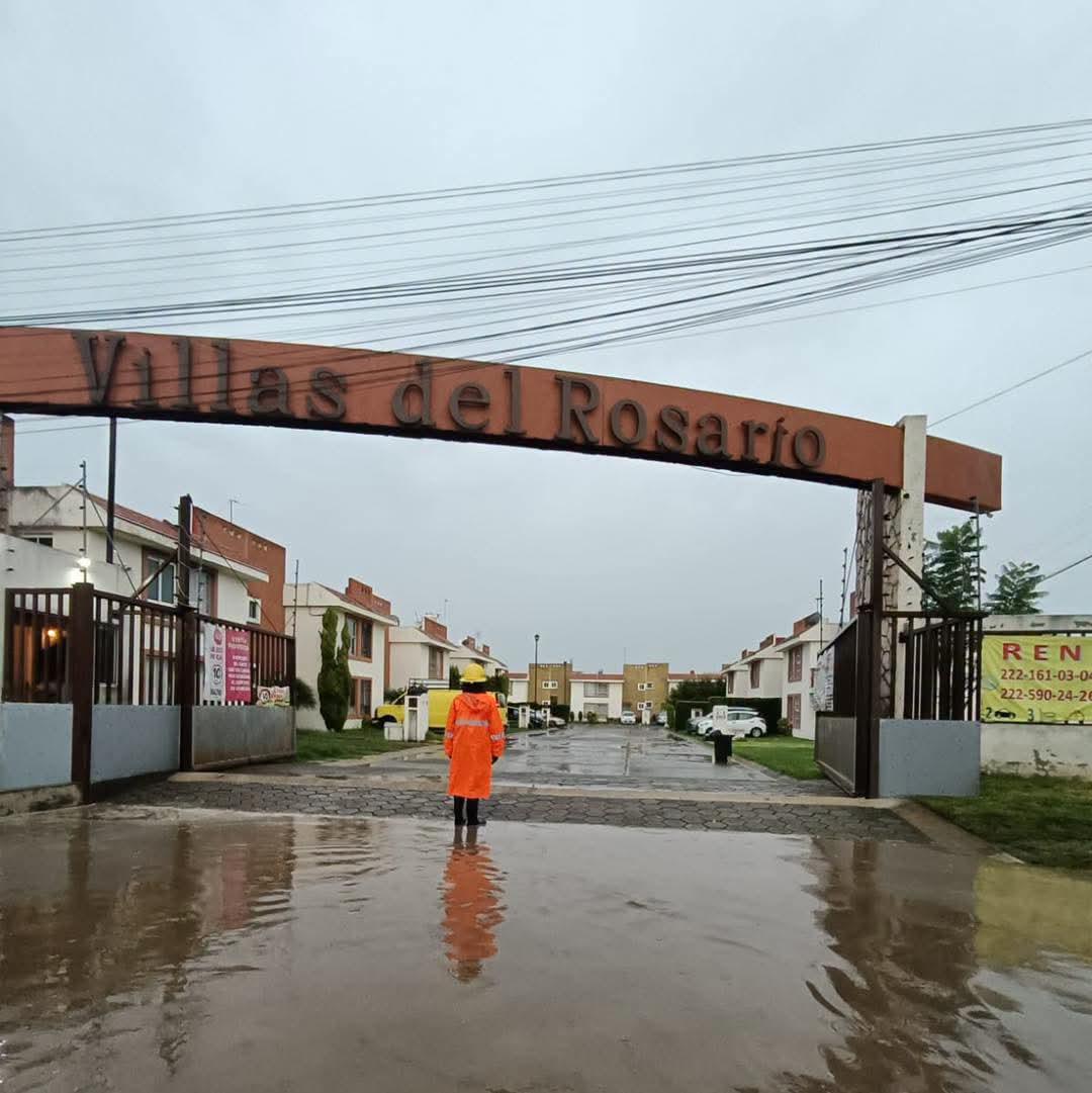 Permanente y capacidad de respuesta ante las lluvias: San Pedro Cholula